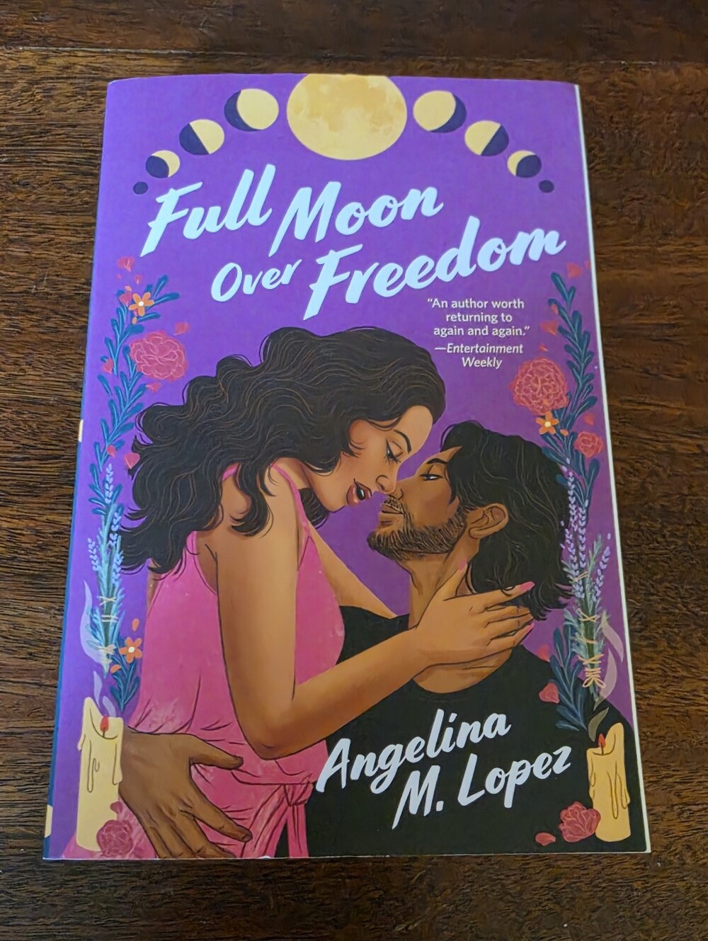 Full Moon Over Freedom By Angelina M. Lopez Paperback Book